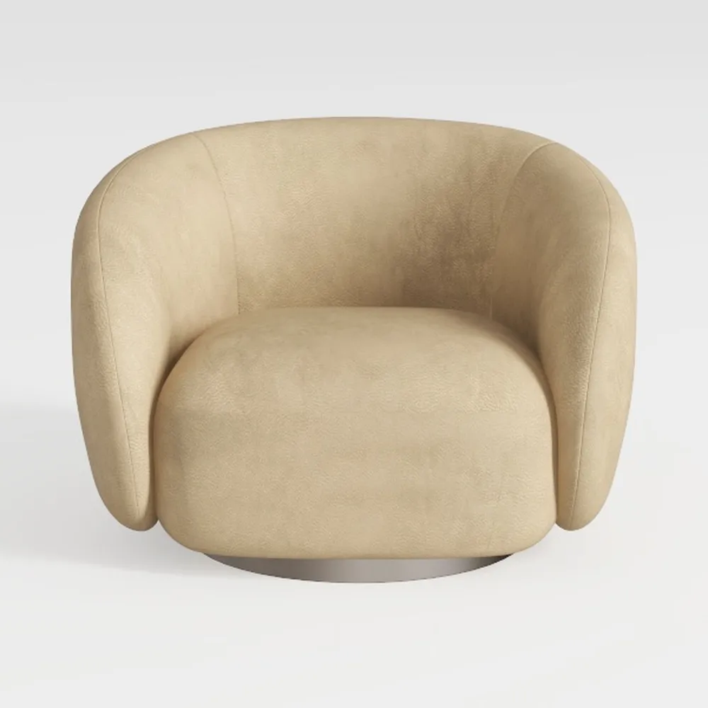 Fabric Accent Chair, Upholstered Armchair with