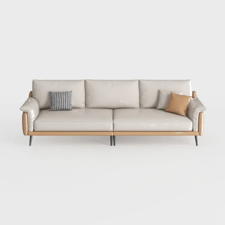3 Pieces Patio Furniture Sofa Set-Outdoor Wicker