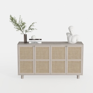Nathan James Kova Rattan Wood Accent Sideboard