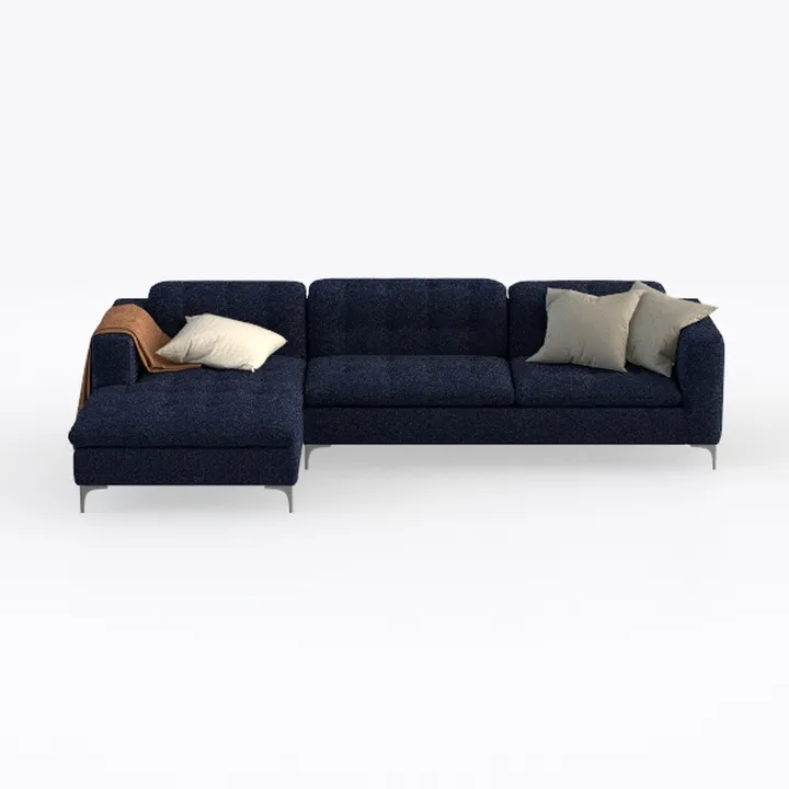 LANELIFE 83.07" W 3-Seat Sofa, L Shaped Reversible