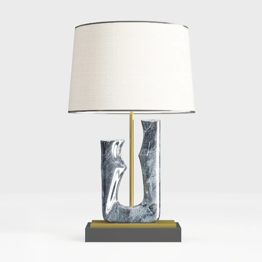 Glass Table Lamp Set of 2, 26" Modern Table Lamps