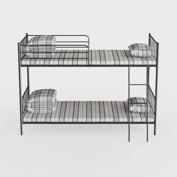 Garvee Bunk Bed Twin Over Twin with Ladder and