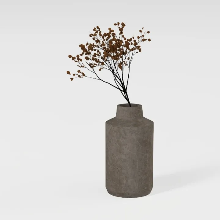 Ceramic Vintage Vase with Handle,12.2 inch Large