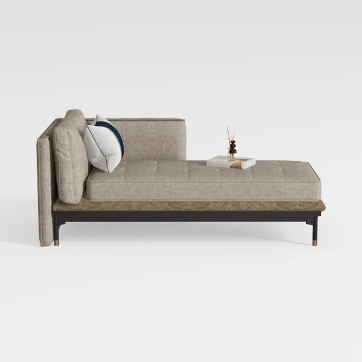 POVISON 31" Modular Sectional Armless Sofa for Liv