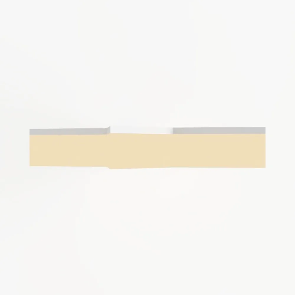 HomeRoots 2' X 5' Gray and Beige Abstract Distress