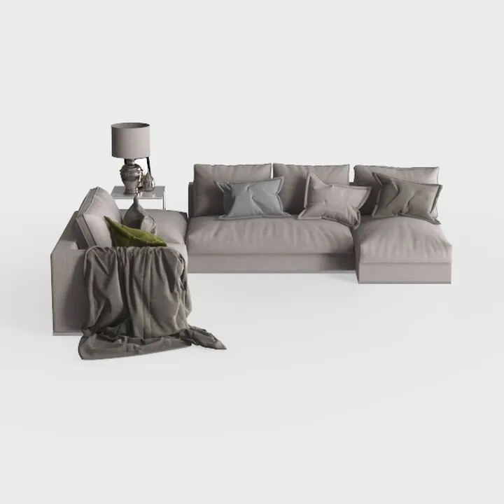 Modular Sectional Sofa - Corner Combination Couch 