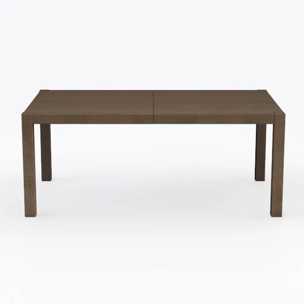 Benjara 63 Inch Home Office Desk, Acacia Wood Top,