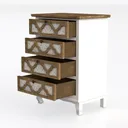 ANTBOX Portable Shoe Rack Organizer for Closet Left 45 Degree View