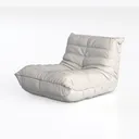 Homguava Bean Bag Chair, Giant Beanbag Chairs for  Left 45 Degree View