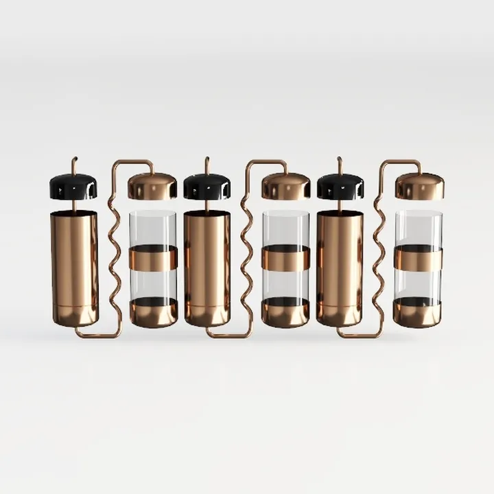 coffee bean storage tank-Café Deco