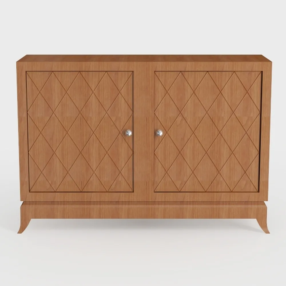 Farmhouse Storage Cabinet Accent Sideboard Wood
