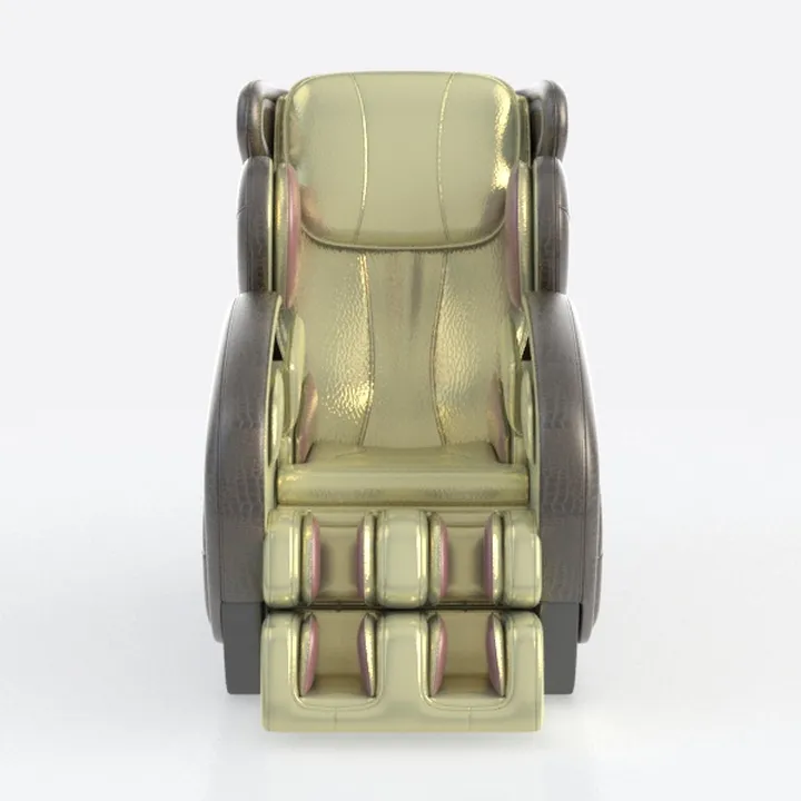 Luxury Leather Massage Chair 3D Model