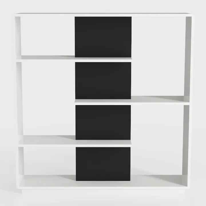 LINSY HOME 9-Cube Bookcase, Bookshelf, 3-Tier Open