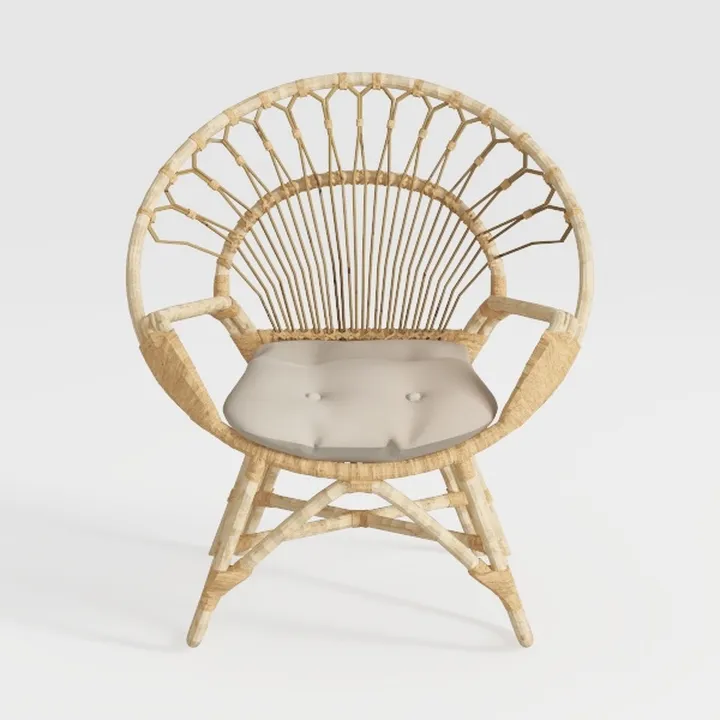 bali & pari Abriella Modern Bohemian Natural Ratta