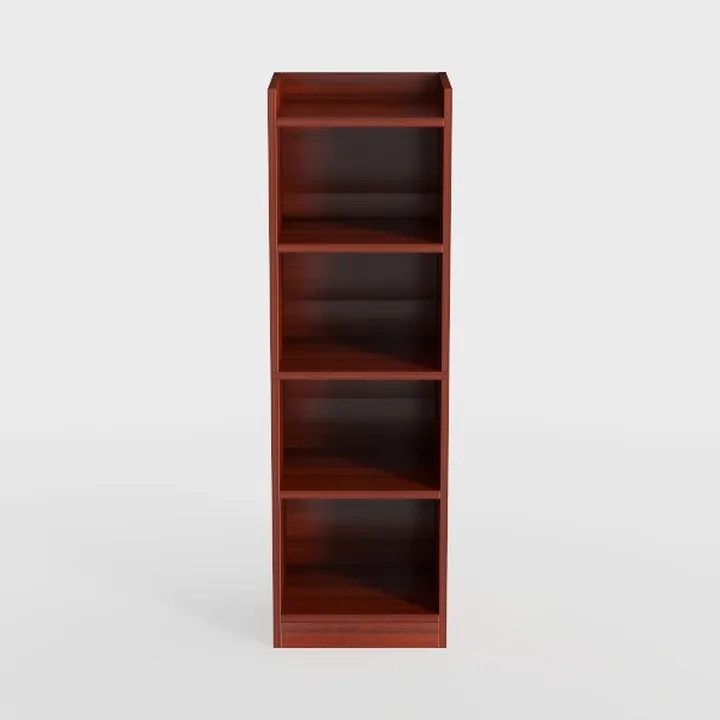 BOWERY HILL 5 Shelf Bookcase in Hansen Cherry