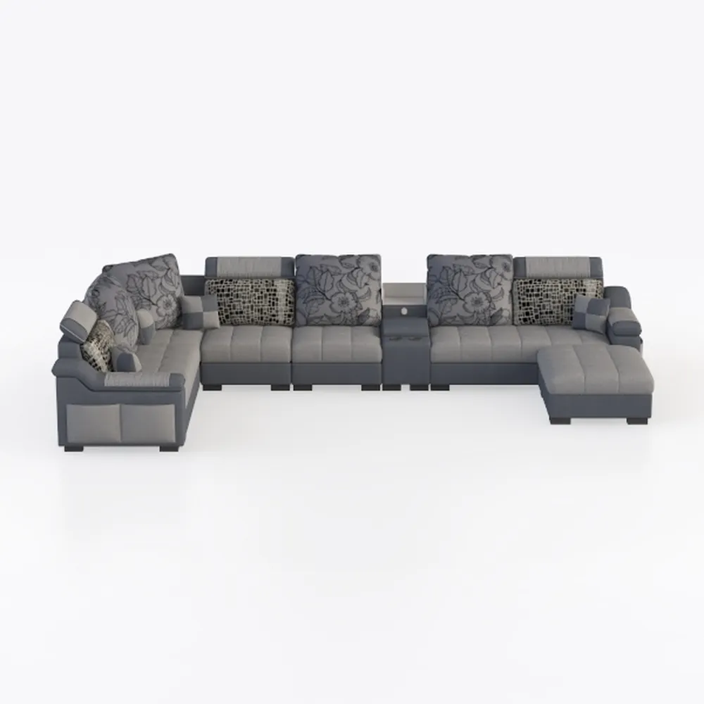 AYEASY Modular Sectional Sofa, Convertible Section