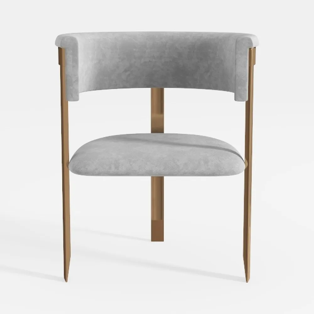 VESCASA Upholstered Dining Chairs with Natural