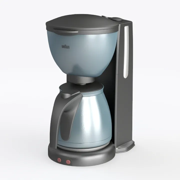 5-Cup Drip Coffee Maker with 24H Programmable