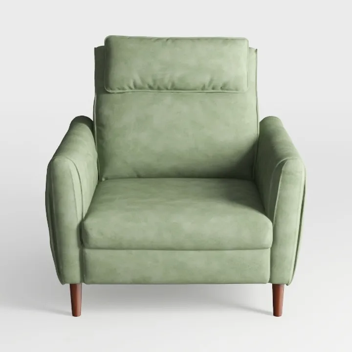 Velvet Accent Chair with Arm for Living Room, Tuft