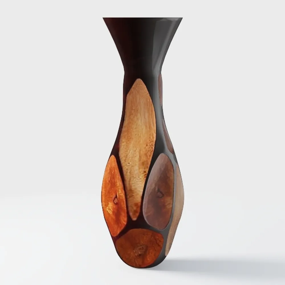 Paloma - Accent Side Table - Dark Brown