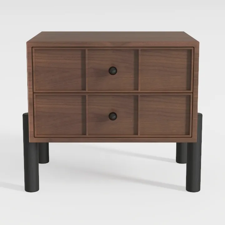 Night Stand Bedside Table Simple Modern Solid Wood