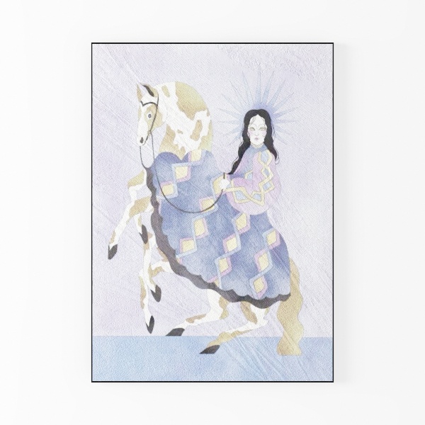 iKNOW FOTO Contemporary Pelican Canvas Wall Art- 