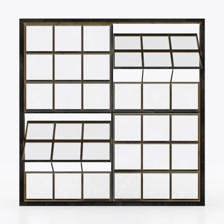 french window-Industrial Loft