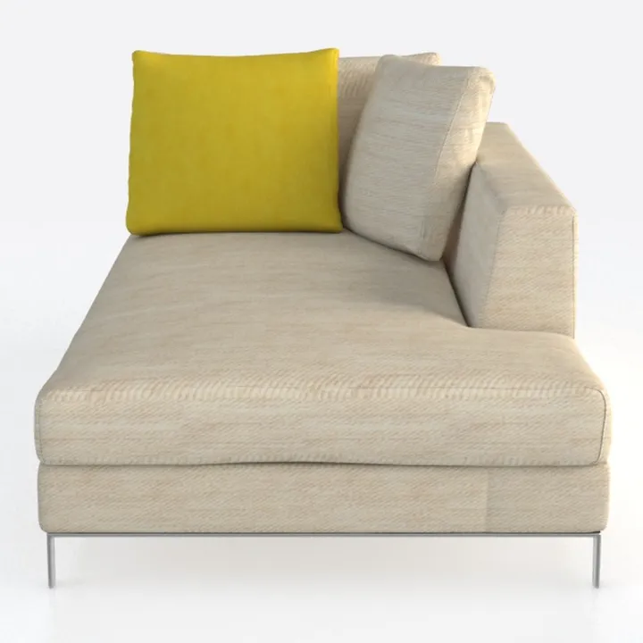 Miscoos Chenille Oversized Chair with Ottoman - 39