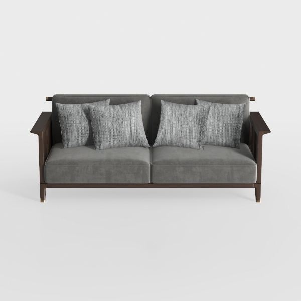 GIA Convertible Futon Sofa Bed, Comfy Loveseat Sle