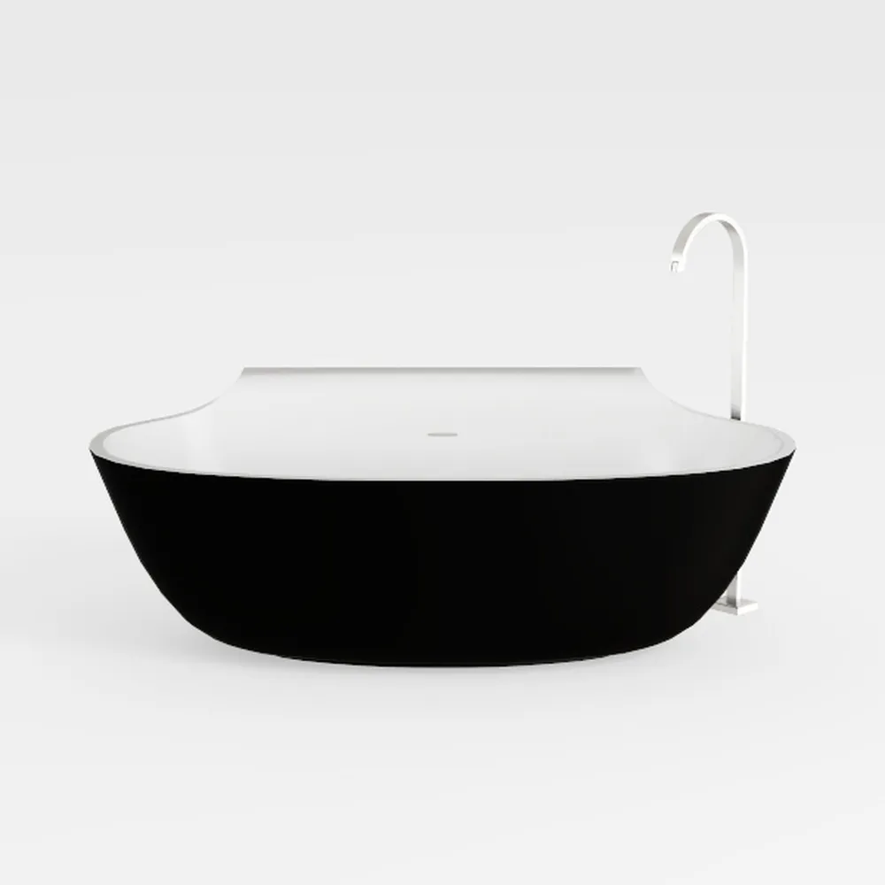 67" Acrylic Freestanding Bathtub, Contemporary