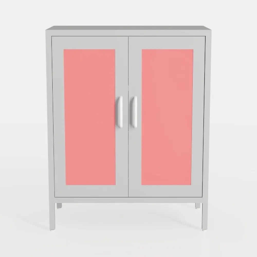 Storage Cabinet,2 Doors Locker Cabinet with Legs