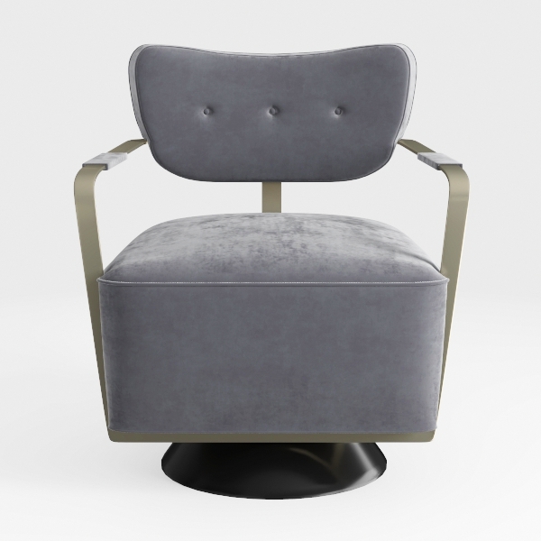 Swivel Accent Chair Armchair, 360 Degree Swivel Ro