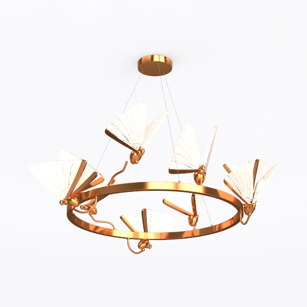 chandelier-Fluttering Blooms