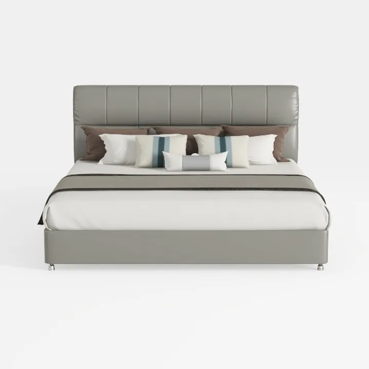 TREATLIFE HOME Modern Platform Queen Bed with Inte