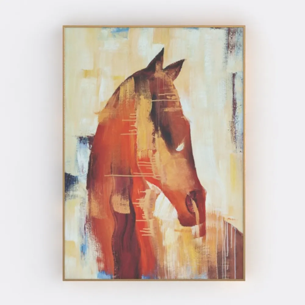 Yihui Arts Bird Canvas Wall Art - Heron Painting