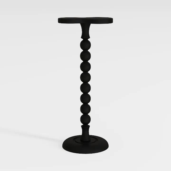 Kate and Laurel Ropa Transitional Round Pedestal