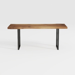 Huuger Computer Desk, 55 Inch Home Office Desk