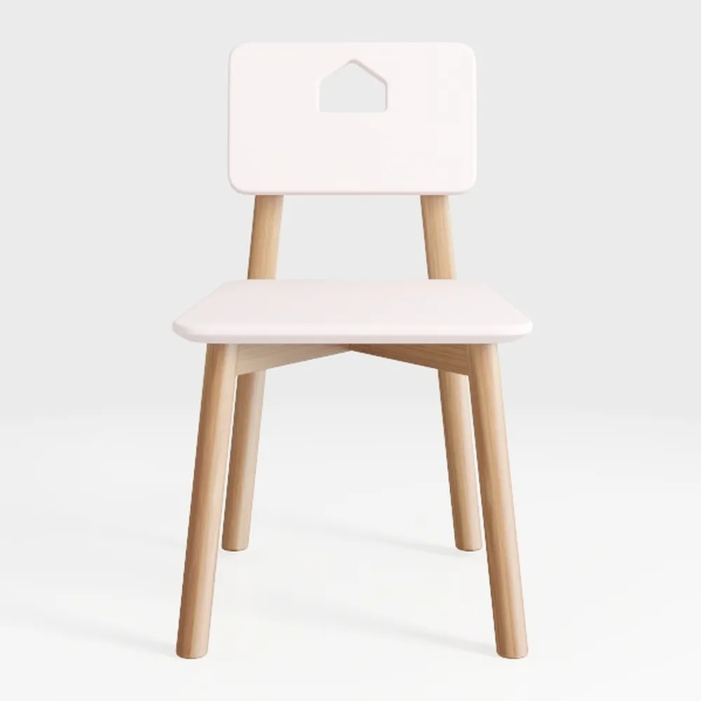 DASHADAO Sedia da Studio con Sgabello con Schienale Regolabile in Puro Legno massello Sedia da Studio con Sgabello, Sedia Pieghevole con Scala in Legno