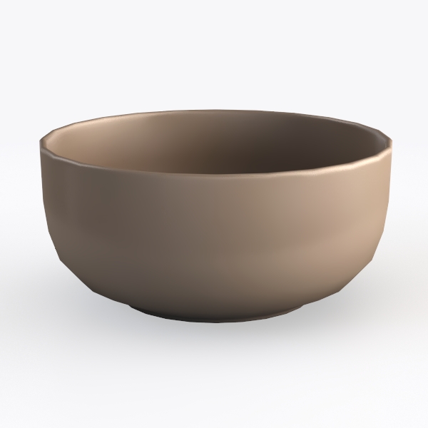 CHINESE PORCELAIN CEREAL BOWL Prairie