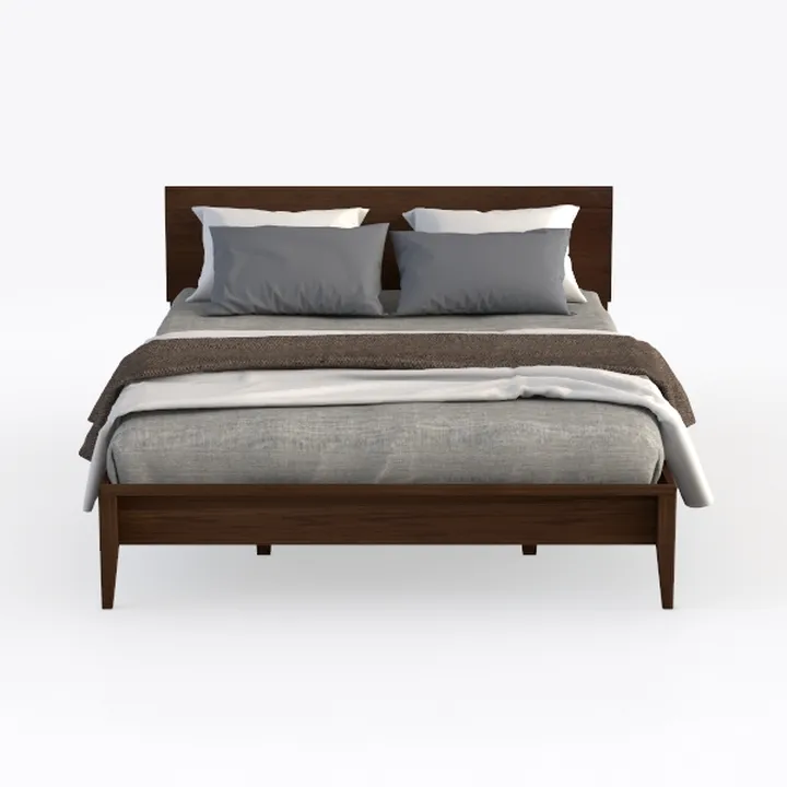 ZINUS Julia Wood Platform Bed Frame, Solid Wood Fo