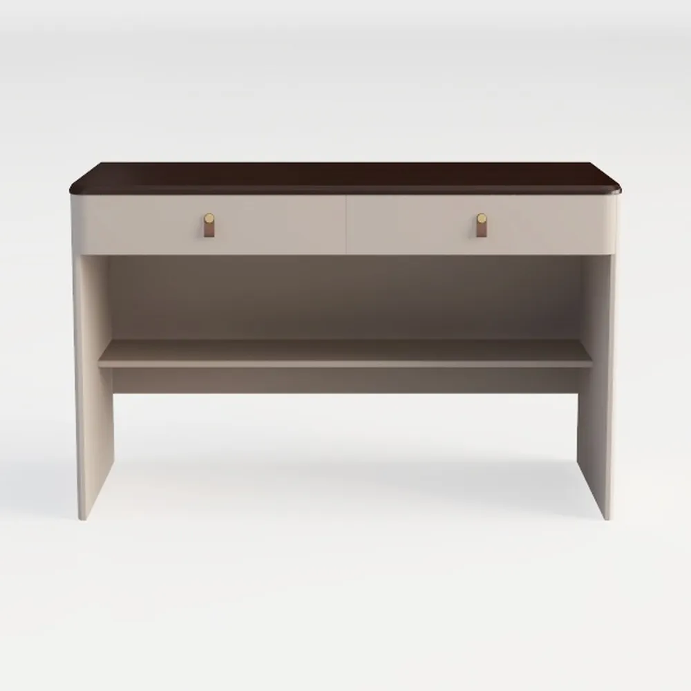 Henn&Hart 48'' Wide Rectangular Desk in Alder Whit