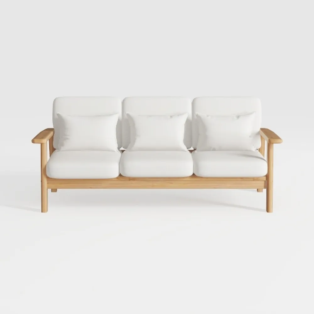 HOMCOM 48" 2-Seater Couch for Small Spaces, Modern