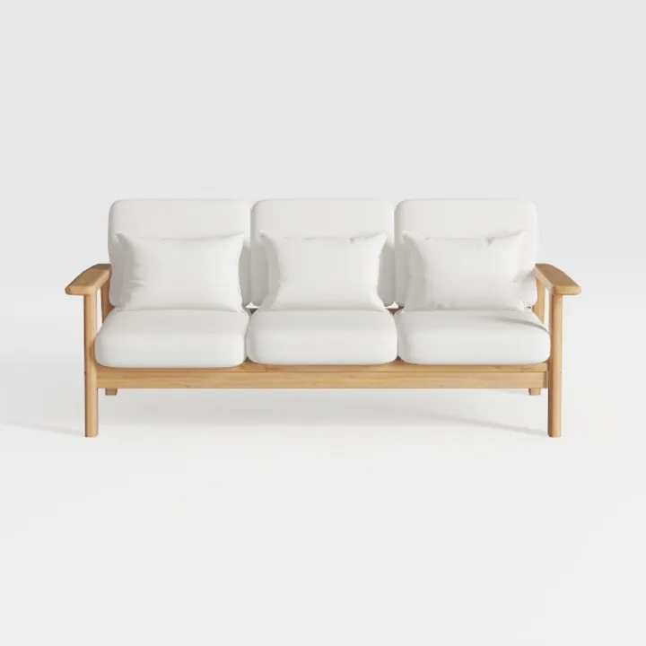 HOMCOM 48" 2-Seater Couch for Small Spaces, Modern