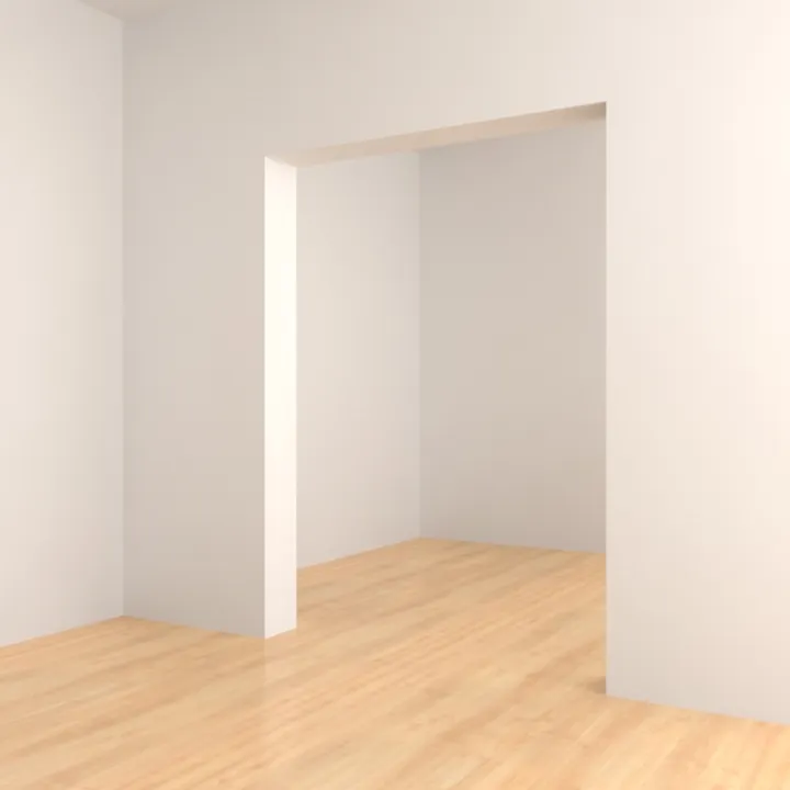 Square Door Opening - 1.6m width
