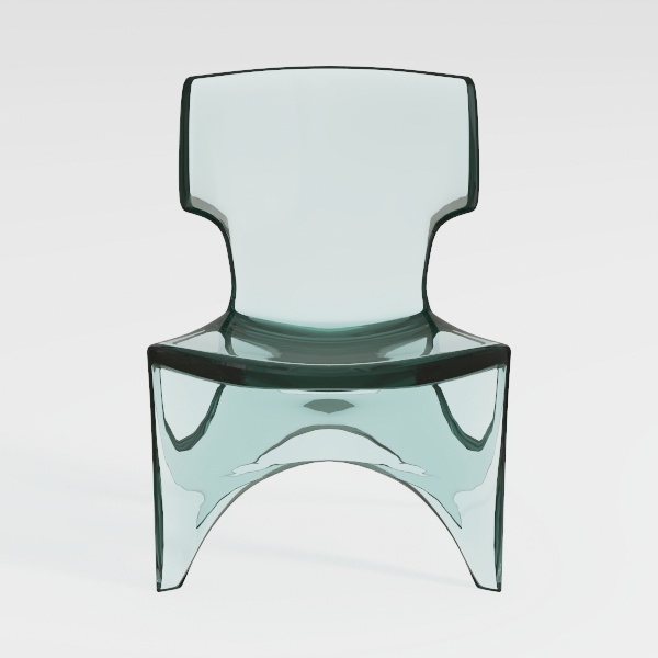 designer chair-Green Glimmer