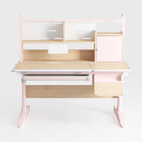 Kids Study Desk with 7-Level Tiltable Desktop Adju