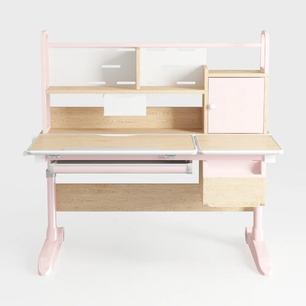 Kids Study Desk with 7-Level Tiltable Desktop Adju