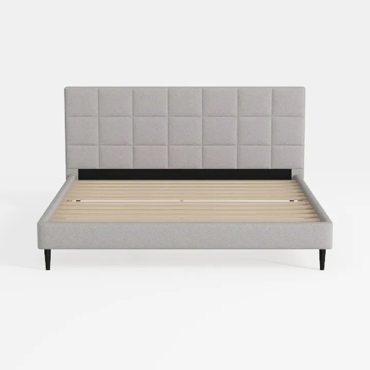 Eowynne Bed Frame With Headboard (King)-101 Stories