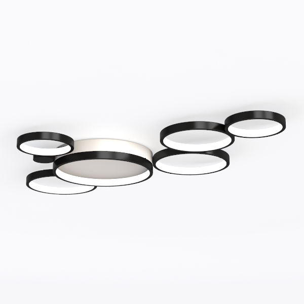 Pier ceiling lamp-6 head