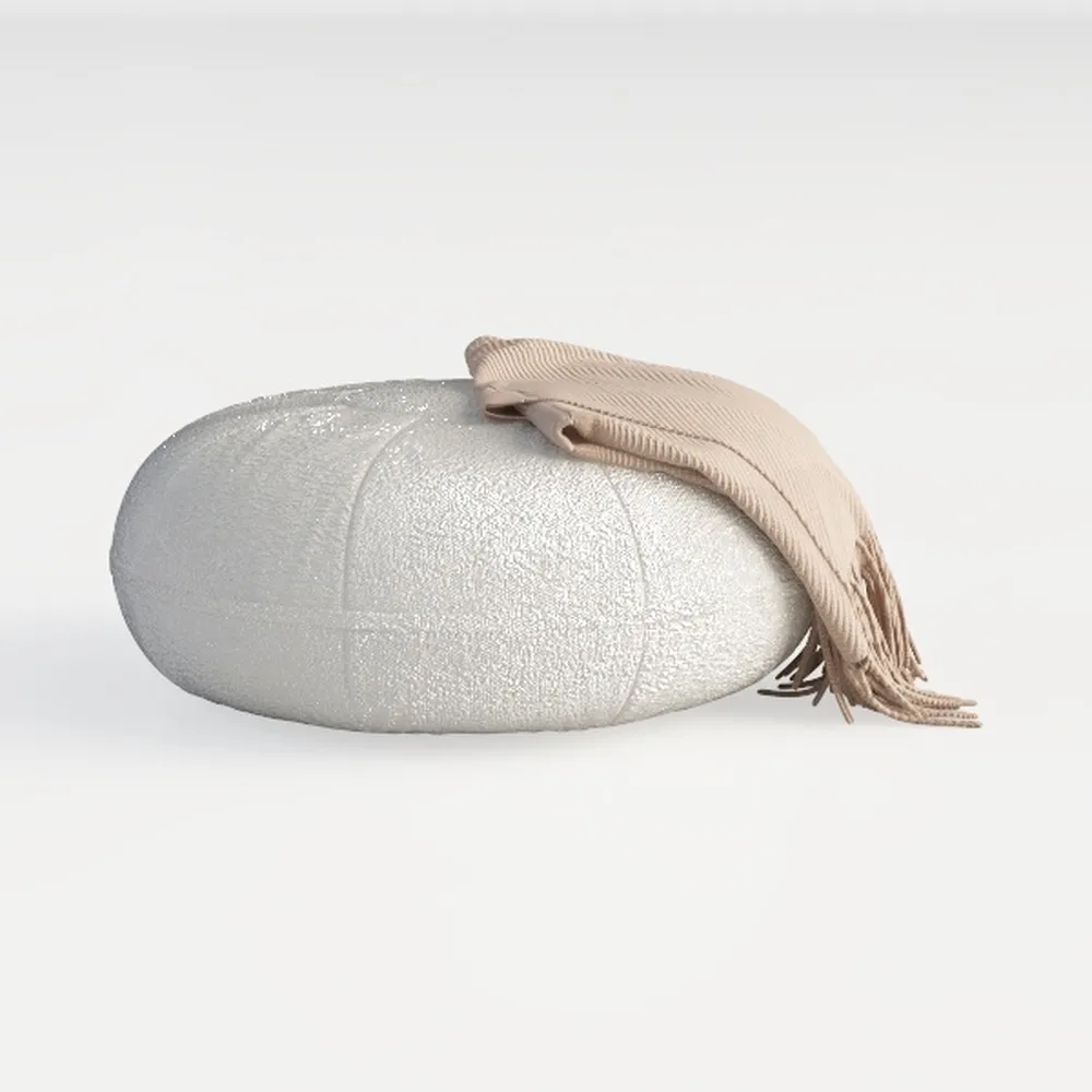 Big Joe Roma Kid's Bean Bag Chair, Oat Sherpa